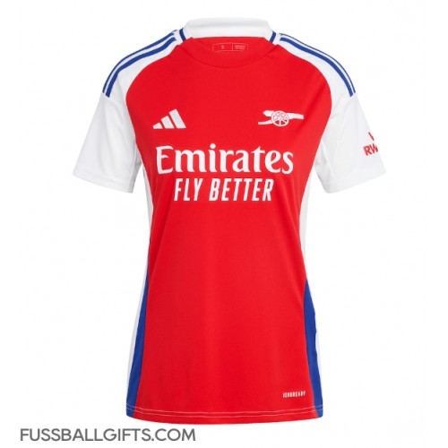 Arsenal Fußballbekleidung Heimtrikot Damen 2024-25 Kurzarm